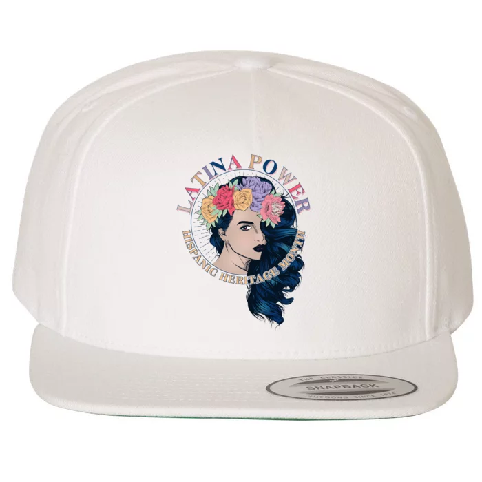 Latina Power Hispanic Heritage Month Wool Snapback Cap