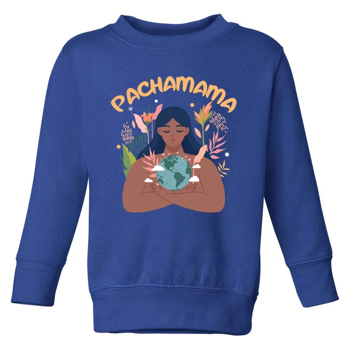 La Pachamama Indigenous Mother Earth Latino Quechua Aymara Gift Toddler Sweatshirt