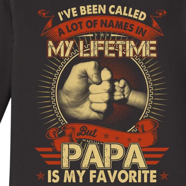 Lifetime Papa Baby Long Sleeve Bodysuit