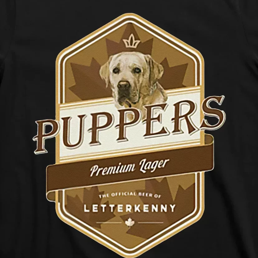 Letterkenny Puppers Lager Beer T-Shirt