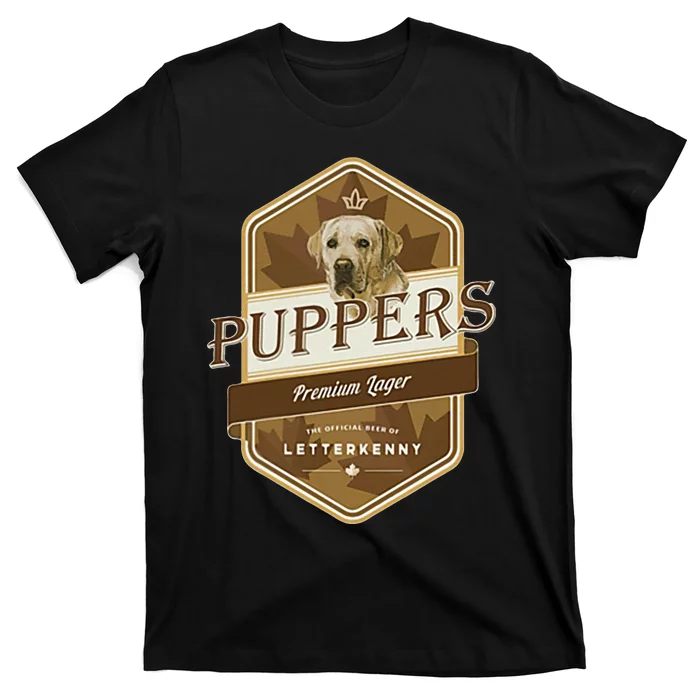 Letterkenny Puppers Lager Beer T-Shirt