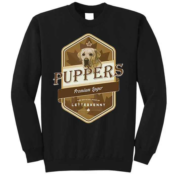 Letterkenny Puppers Lager Beer Tall Sweatshirt