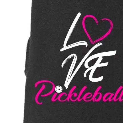 LOVE PICKLEBALL Doggie 3-End Fleece Hoodie