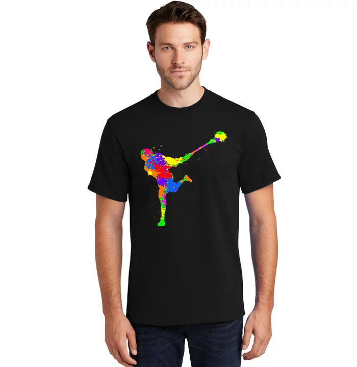 Lacrosse Player Tall T-Shirt