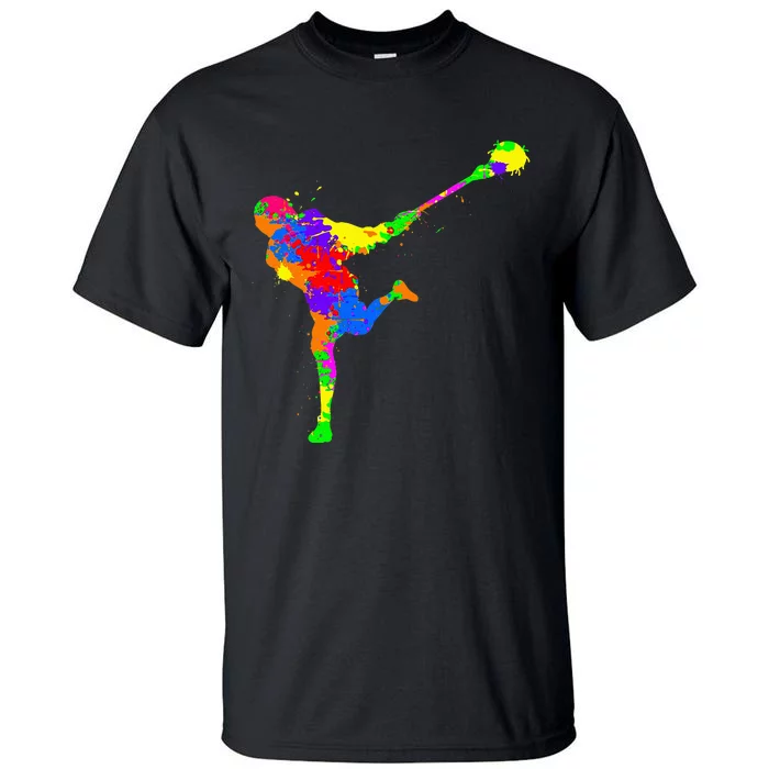 Lacrosse Player Tall T-Shirt