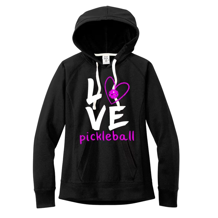 Love Pickleball Women's Fleece Hoodie