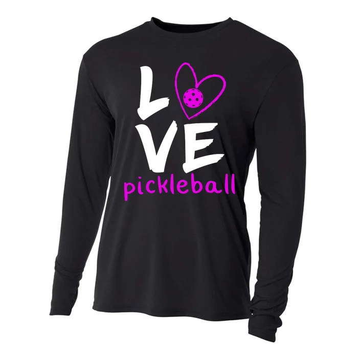 Love Pickleball Cooling Performance Long Sleeve Crew