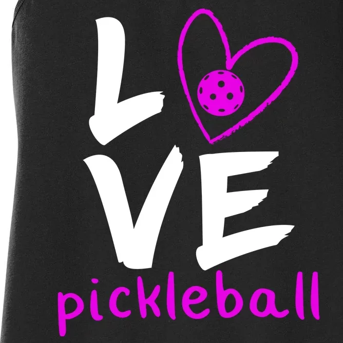 Love Pickleball Women's Racerback Tank