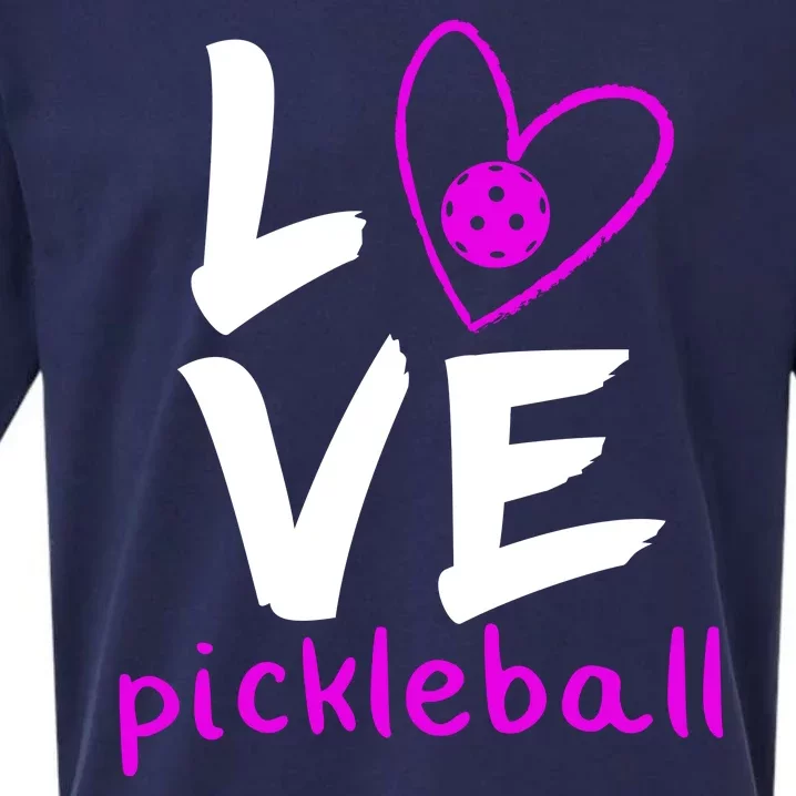 Love Pickleball Sueded Cloud Jersey T-Shirt