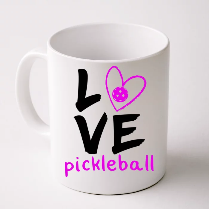 Love Pickleball Front & Back Coffee Mug