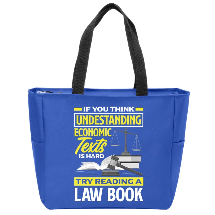 Lawyer Prosecutor Law Student Gift Zip Tote Bag