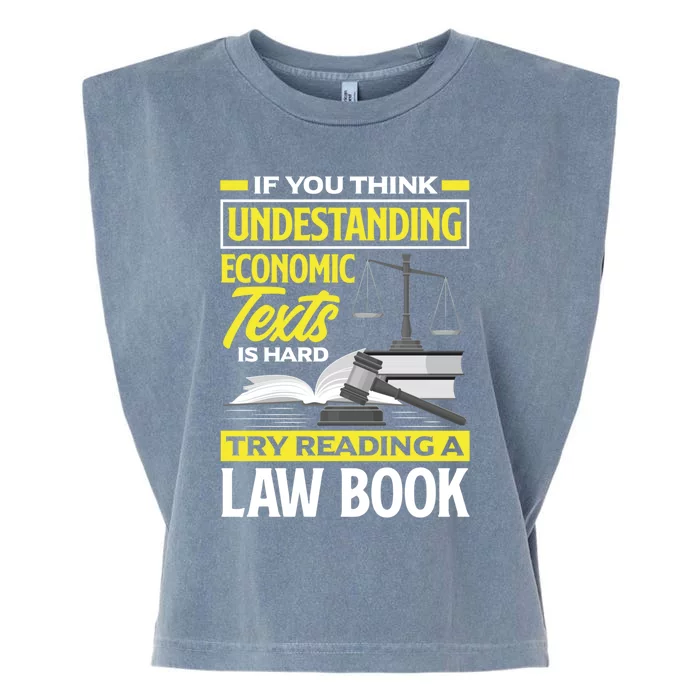 Lawyer Prosecutor Law Student Gift Garment-Dyed Women's Muscle Tee