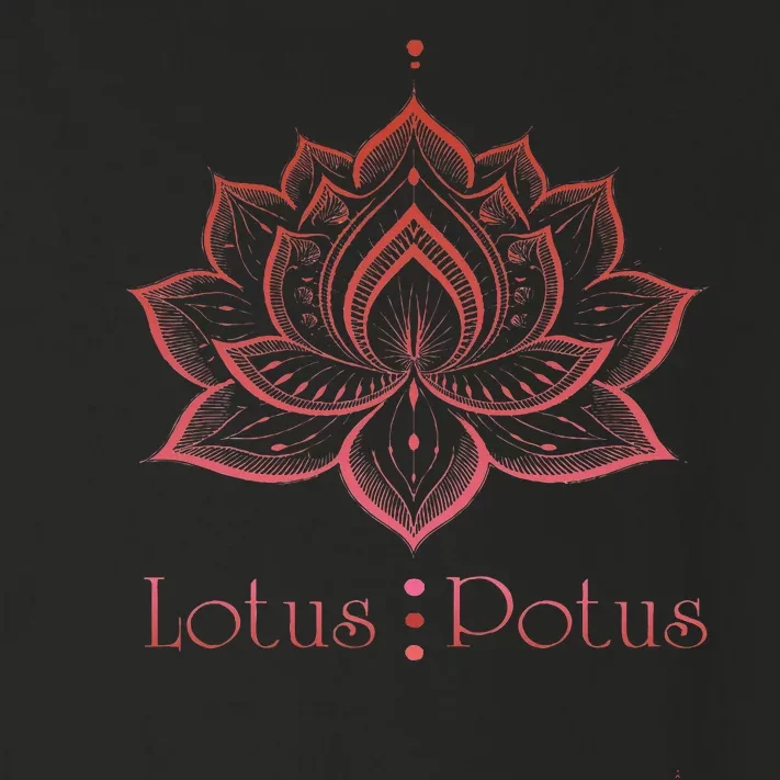 Lotus Potus Lotus For Potus Toddler Long Sleeve Shirt