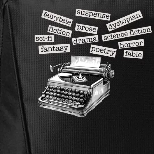 Literature Poetry Lover Gift City Backpack