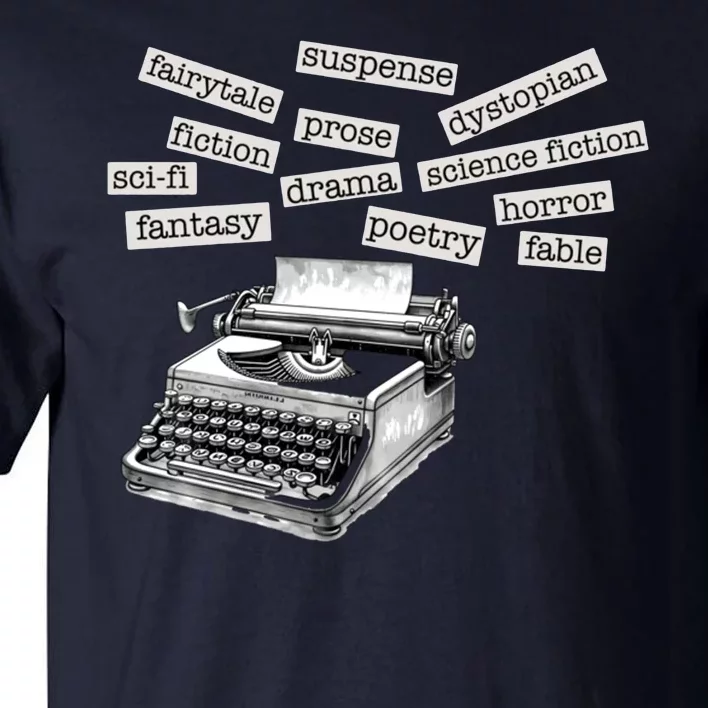 Literature Poetry Lover Gift Tall T-Shirt