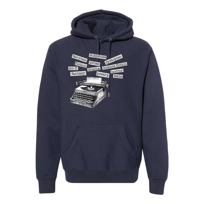 Literature Poetry Lover Gift Premium Hoodie