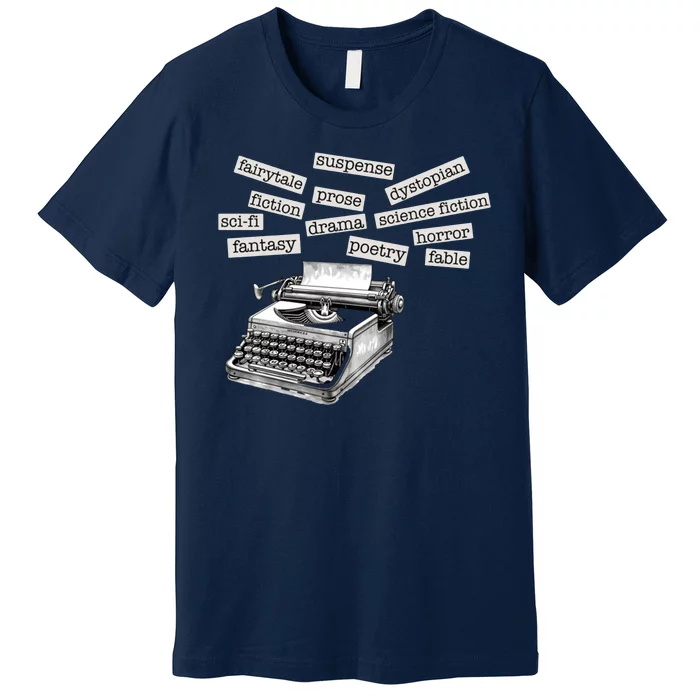 Literature Poetry Lover Gift Premium T-Shirt