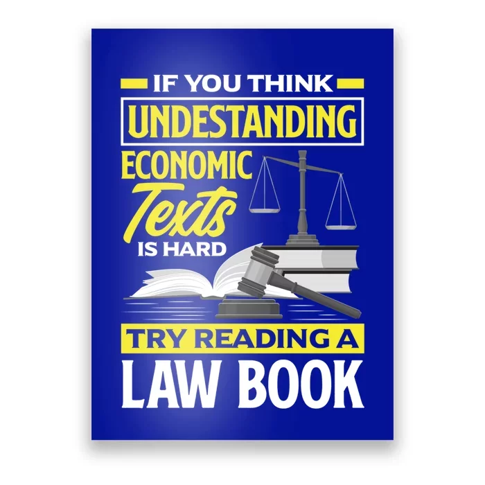 Lawyer Prosecutor Law Student Cool Gift Poster