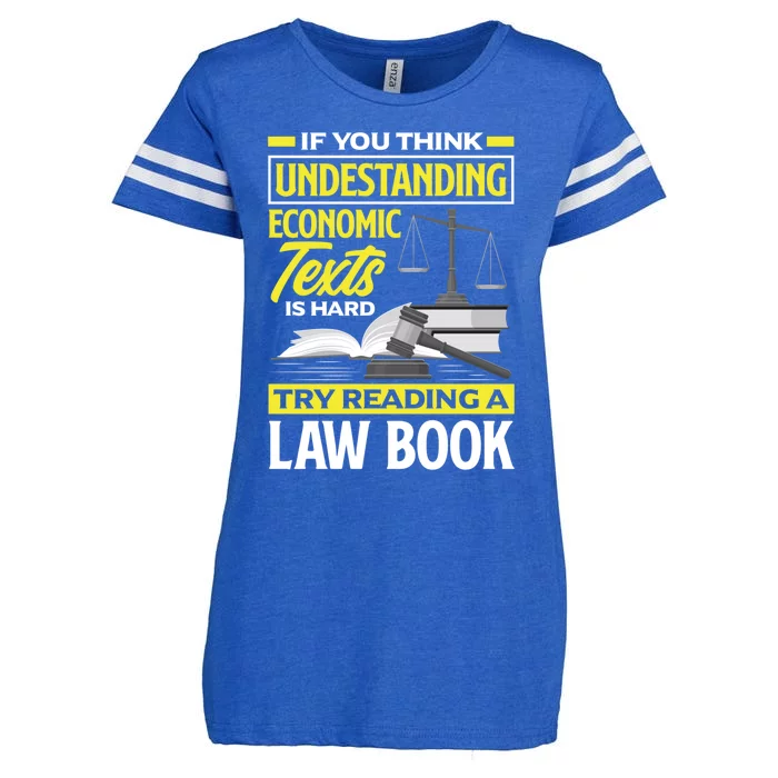 Lawyer Prosecutor Law Student Cool Gift Enza Ladies Jersey Football T-Shirt