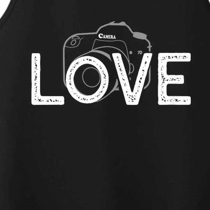 Love Photography Performance Tank