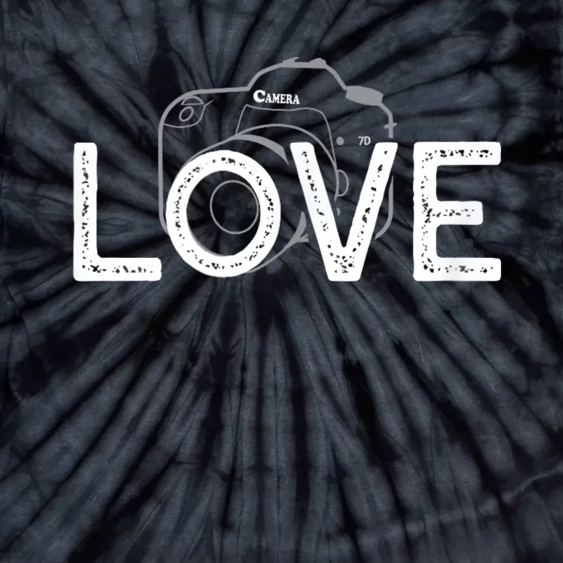 Love Photography Tie-Dye T-Shirt