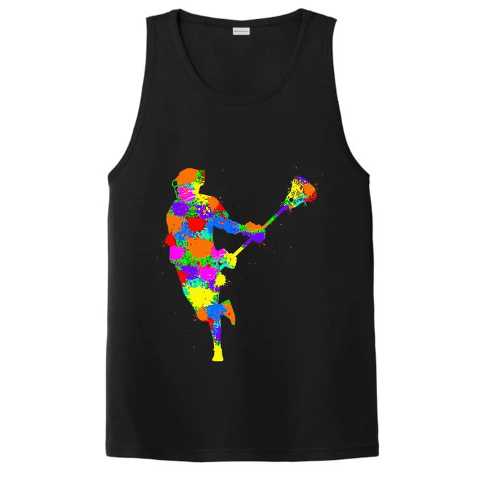 Lacrosse Player Performance Tank