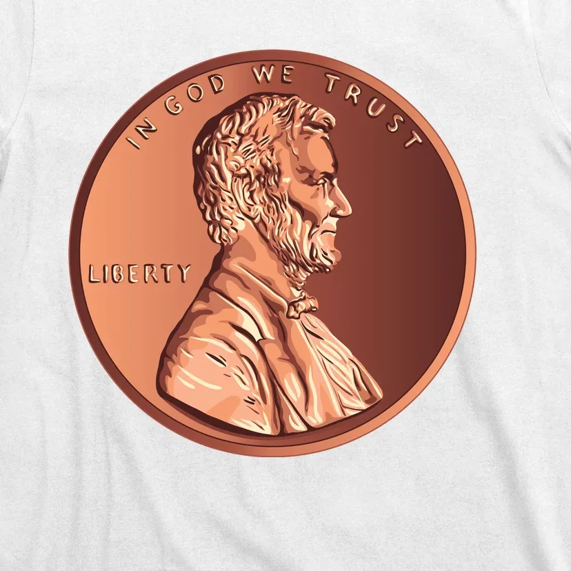 Lincoln Penny Front & Back T-Shirt