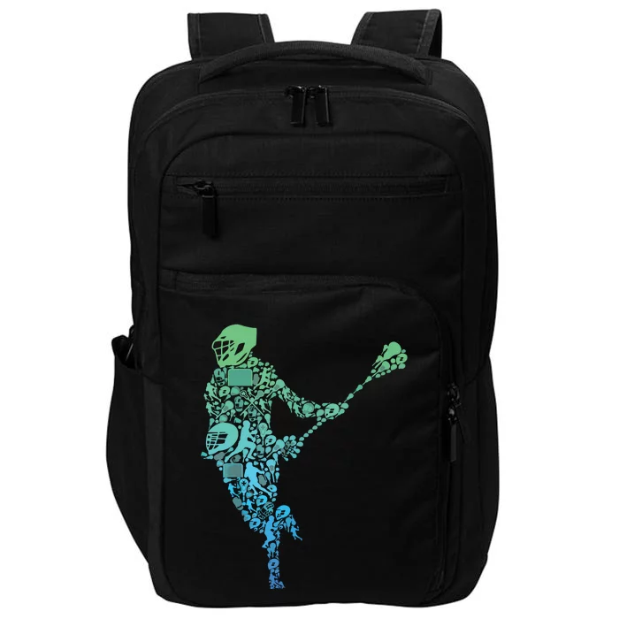 Lacrosse Player Impact Tech Backpack