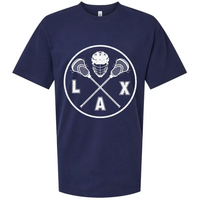 LAX Player Lacrosse Lacrosse Logo Lacrosse Lovers Sueded Cloud Jersey T-Shirt