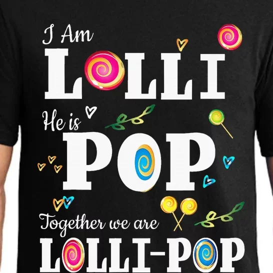 Lolli Pop Lollipop Grandmother Grandfather Pajama Set