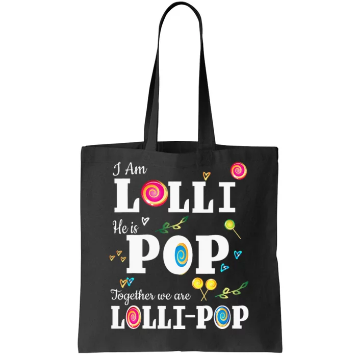 Lolli Pop Lollipop Grandmother Grandfather Tote Bag