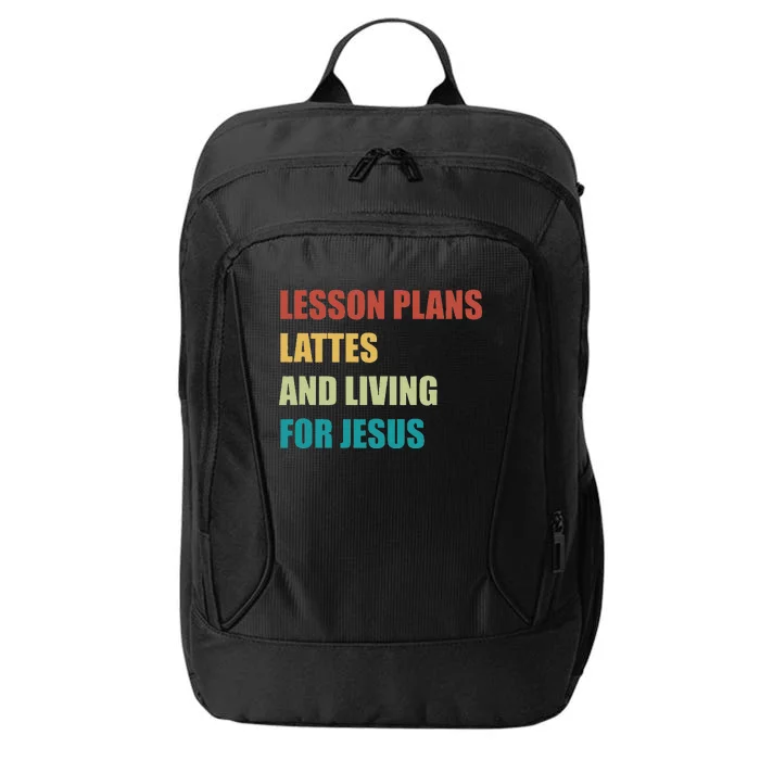 Lesson Plans Lattes And Living For Jesus City Backpack