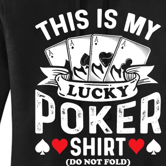 Lucky Poker Women's Pullover Hoodie