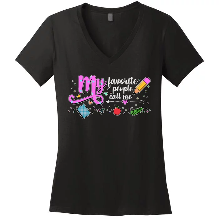 Landing Page Women's V-Neck T-Shirt