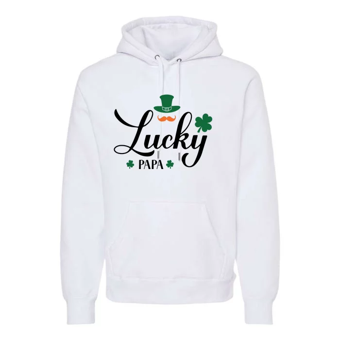 Lucky Papa Premium Hoodie