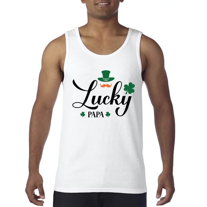 Lucky Papa Tank Top