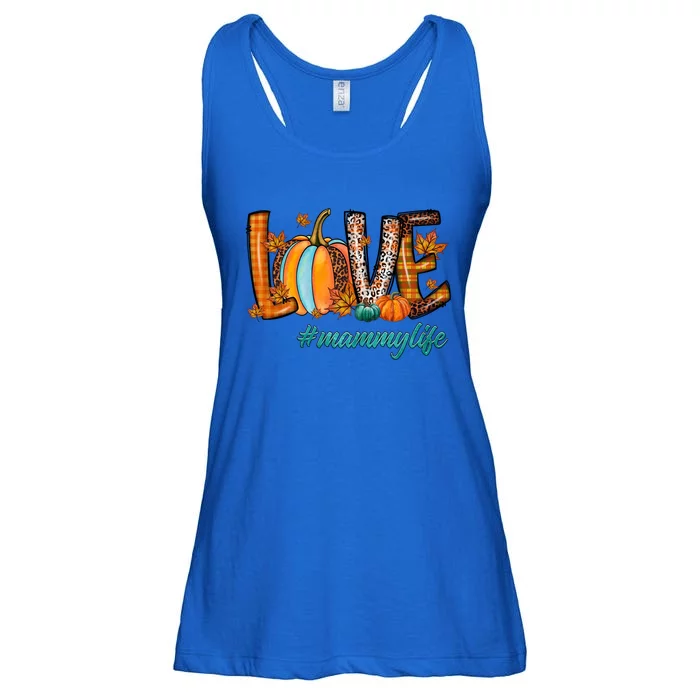 Leopard Pumpkin Love Mammy Cool Gift Halloween Pumpkin Gift Ladies Essential Flowy Tank