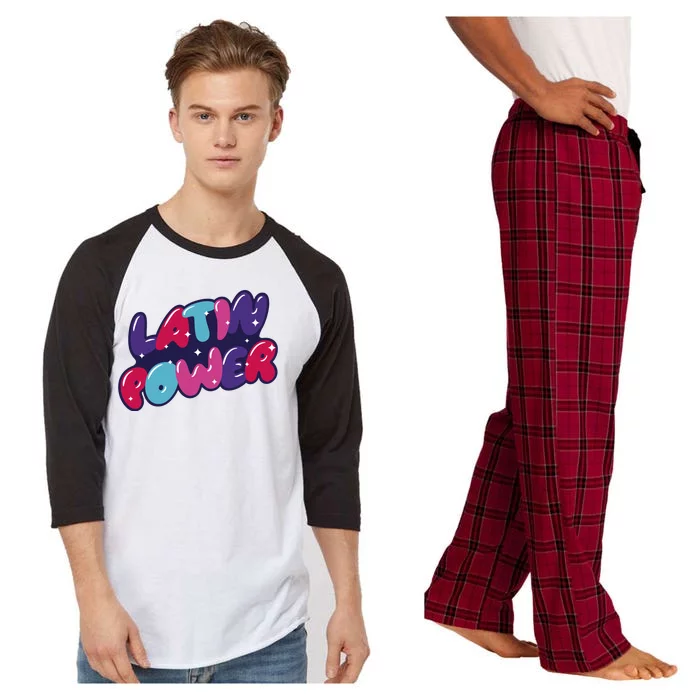 Latin Power Raglan Sleeve Pajama Set