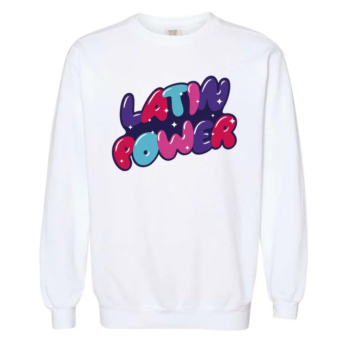 Latin Power Garment-Dyed Sweatshirt