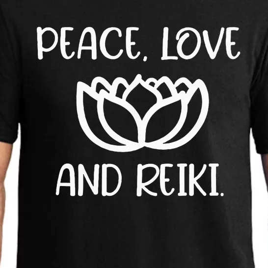 Lotus Peace Love Reiki Pajama Set