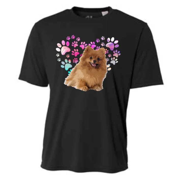 Love Pomeranian Cooling Performance Crew T-Shirt