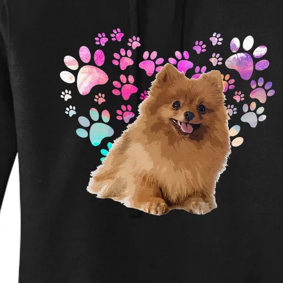 Love Pomeranian Women's Pullover Hoodie