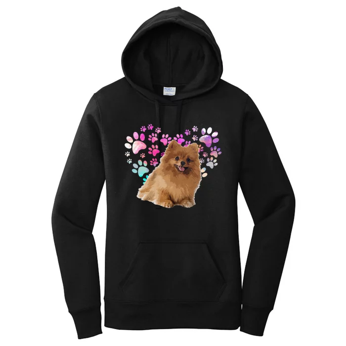 Love Pomeranian Women's Pullover Hoodie