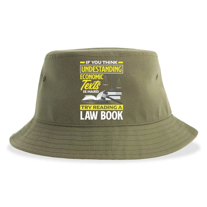 Lawyer Prosecutor Law Student Cute Gift Sustainable Bucket Hat