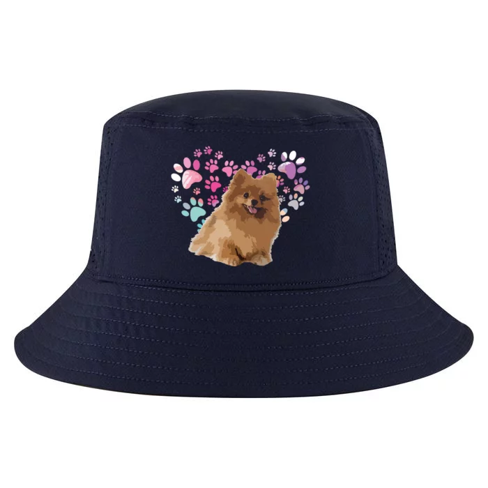 Love Pomeranian Cool Comfort Performance Bucket Hat