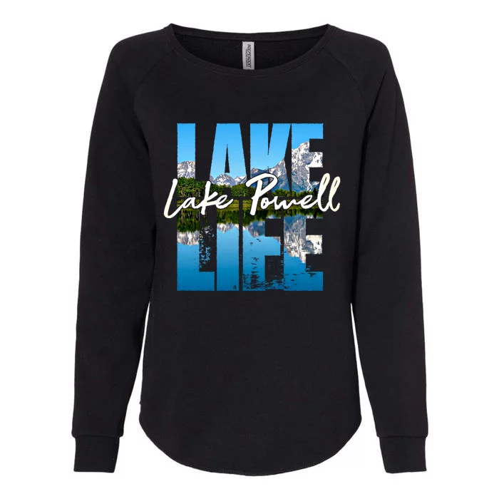 Lake Powell Lakes Lake Life Kayaking Camping Kayak Basin Great Gift Womens California Wash Sweatshirt