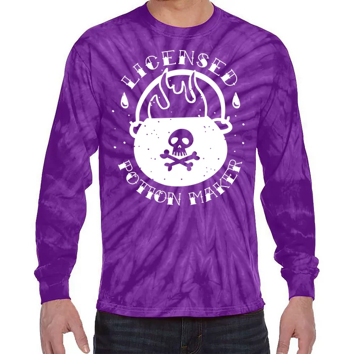 Licensed Potion Maker Tie-Dye Long Sleeve Shirt