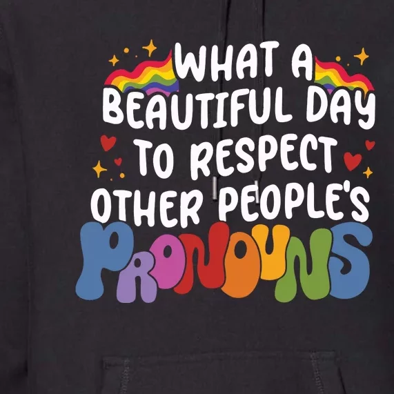 Lgbtq Pride Month Love Premium Hoodie