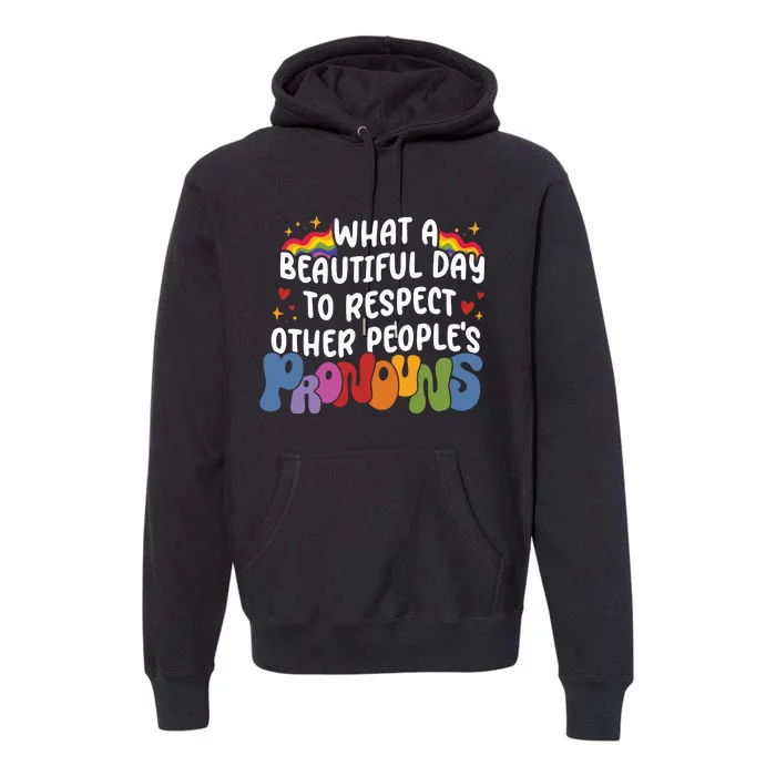 Lgbtq Pride Month Love Premium Hoodie