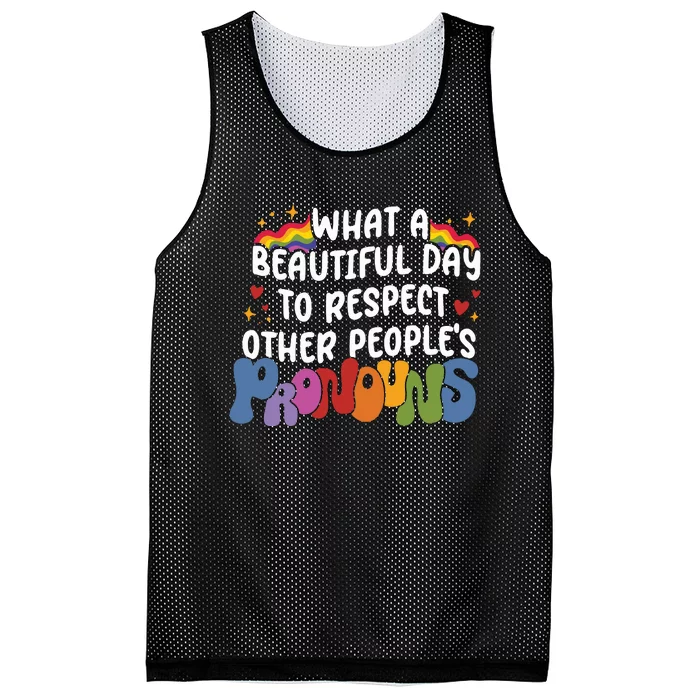 Lgbtq Pride Month Love Mesh Reversible Basketball Jersey Tank